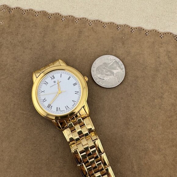 Stunning vintage Daniel Mink Swiss made luxury watch elegantly styled mans watch - Picture 8 of 8